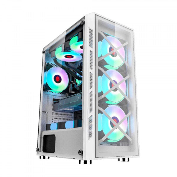 Coolflow white pc (INTEL CORE I5-12400F, 32GB RAM, RTX3060 12GB GPU)