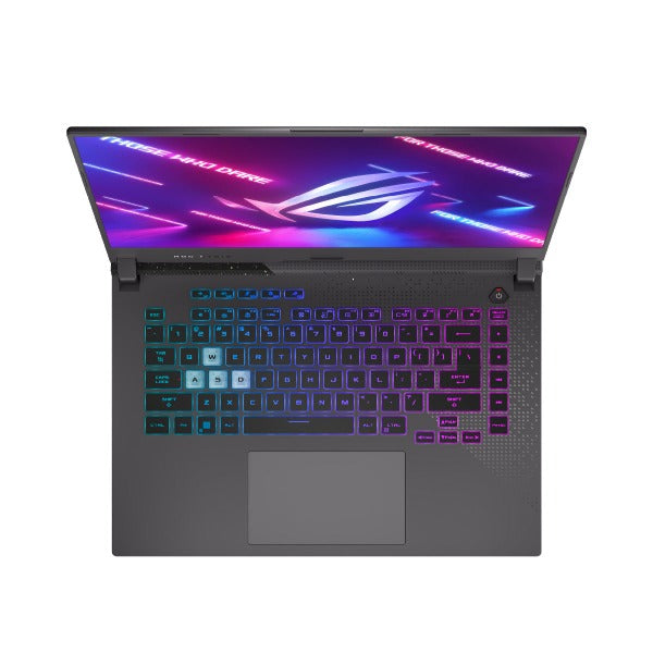 ASUS ROG Strix G15 (2022) Gaming Laptop – AMD Ryzen 7-6800H / 15.6inch FHD / 16GB RAM / 1TB SSD / 4GB NVIDIA GeForce RTX 3050 Graphics / Windows 11 Home / English & Arabic Keyboard / Grey / Middle East Version