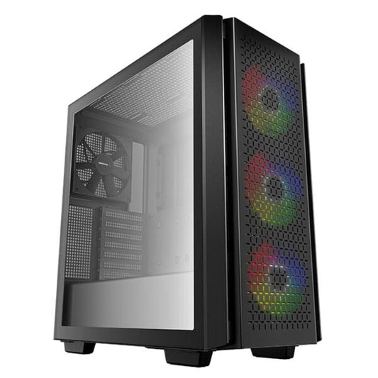 DeepCool CG560 Mid-Tower ATX Airflow ARGB Case ,Black