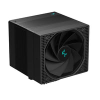 Deepcool Assassin IV CPU Cooler, 500~1350 RPM Fan Speed, 79.1 CFM Fan Airflow, 4-Pin PWM Fan Connector, FDB Bearing Type, 6-Pole Fan Motor, Black