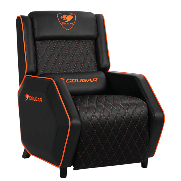 Cougar Ranger - Gaming Sofa - Steel Frame - 160 Degree Recline - Max. 160 Kgs Weight - Orange