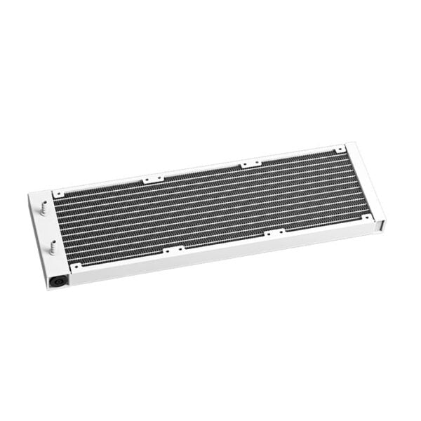 DeepCool LT720 Liquid CPU Cooler, 360mm Radiator, 3x FK120 Fans, 500-2250 RPM Fan Speed, 85.85 CFM Airflow, 3100 RPM Pump Speed, ARGB LED Lights,Fluid Dynamic Bearing, White