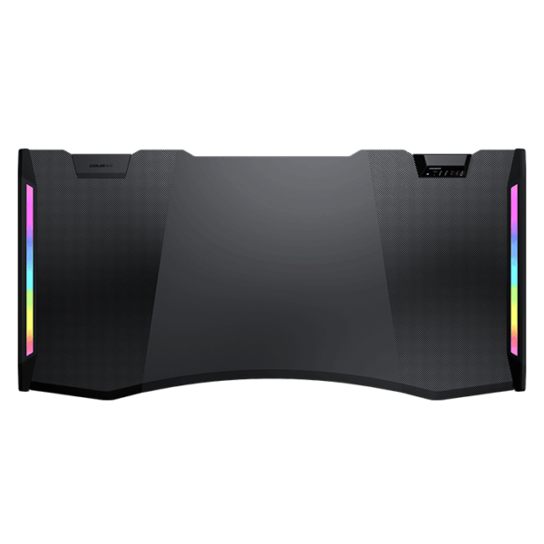 Cougar Mars 120 Gaming Desk, USB 3.0 (1), USB 2.0 (1), 3.5mm Audio Jack (2) RGB Button – Black