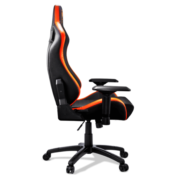 Cougar Armor S Gaming chair, Adjustable Design ,Black and Orange