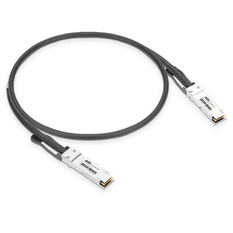 NVIDIA DGX Spark Stacking Cable – Amphenol NJAAKK-N911 QSFP112 400G Passive DAC, 0.4m