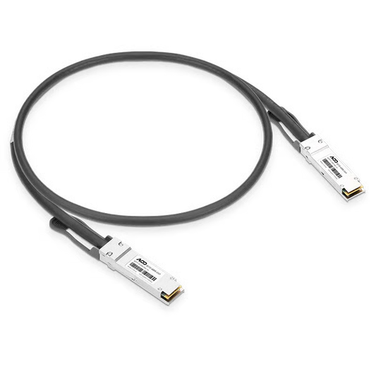 NVIDIA DGX Spark Stacking Cable – Amphenol NJAAKK-N911 QSFP112 400G Passive DAC, 0.4m