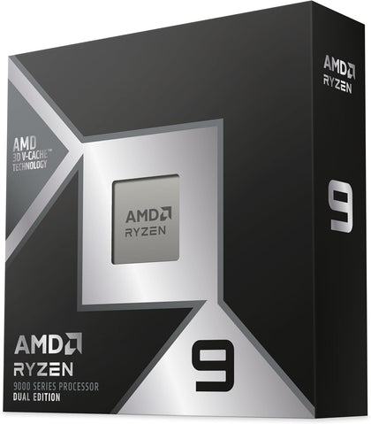 AMD Ryzen 9 9950X3D2 G2 Dual Edition Desktop Processor – 16‑Core Zen 5, AM5, Up to 5.6GHz, 192MB 3D V‑Cache, PCIe 5.0, DDR5, Unlocked