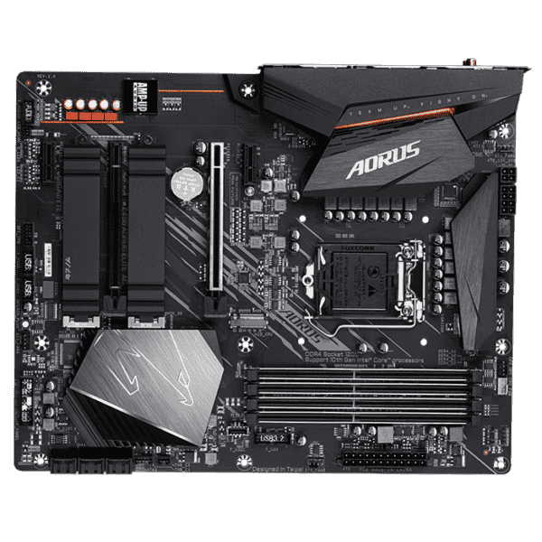 GIGABYTE Z490 AORUS ELITE AC Intel® Z490 AORUS Motherboard with Direct 12+1 Phases Digital VRM Design, Comprehensive Thermal Solution with Enlarged Surface Heatsink, Intel® Dual Band 802.11ac WIFI, 2.5GbE LAN, RGB FUSION 2.0