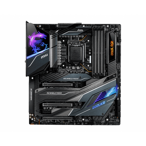 MSI MEG Z490 GODLIKE LGA 1200 Intel Z490 SATA 6Gb/s Extended ATX Intel Motherboard