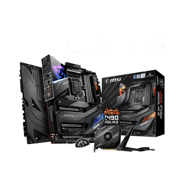 MSI MEG Z490 GODLIKE LGA 1200 Intel Z490 SATA 6Gb/s Extended ATX Intel Motherboard