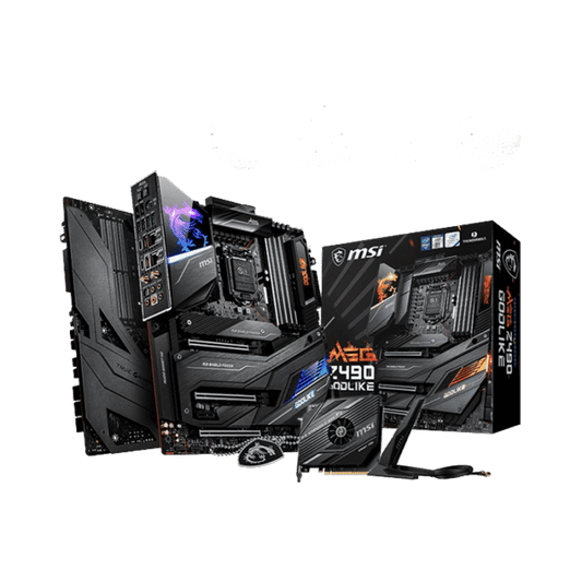 MSI MEG Z490 GODLIKE LGA 1200 Intel Z490 SATA 6Gb/s Extended ATX Intel Motherboard