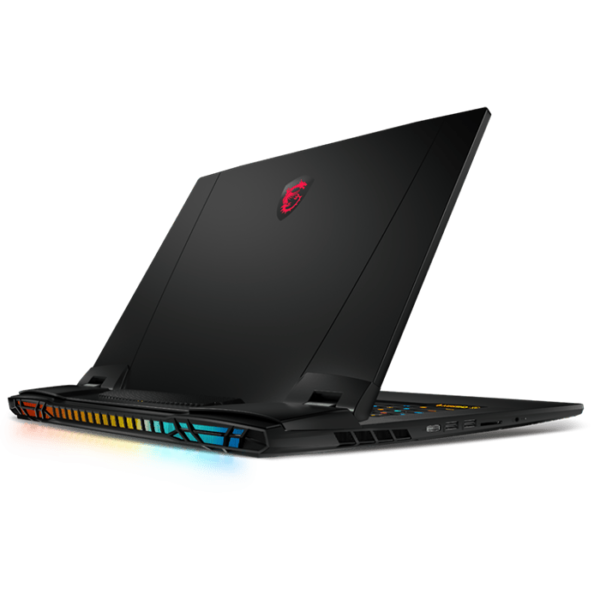 MSI Titan GT77HX 13VI Gaming Laptop, 17.3″ UHD 144Hz Display, Intel Core i9-13980HX, 64GB RAM, 4TB SSD, NVIDIA GeForce RTX 4090 16GB, RGB Backlite ENG Gaming KB, Win 11, Black