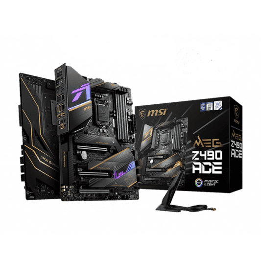 MSI MEG Z490 ACE Gaming DDR4 ATX Motherboard,(10th Gen Intel Core) LGA 1200 Socket