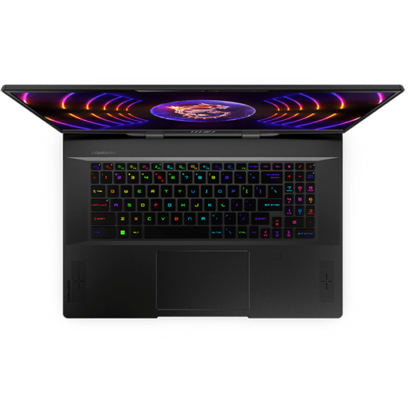 MSI STEALTH 17 STUDIO A13VH Gaming Laptop, Intel Core i9-13900H, 17.3″ QHD 240 Hz IPS Display, 32 GB RAM, 2 TB SSD, 12GB NVIDIA RTX4080, RGB ENG-ARB Keyboard, Win11 Home, Black