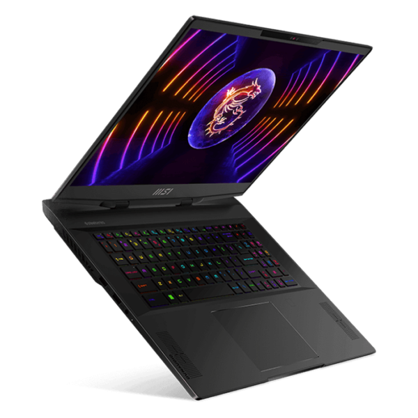 MSI STEALTH 17 STUDIO A13VH Gaming Laptop, Intel Core i9-13900H, 17.3″ QHD 240 Hz IPS Display, 32 GB RAM, 2 TB SSD, 12GB NVIDIA RTX4080, RGB ENG-ARB Keyboard, Win11 Home, Black