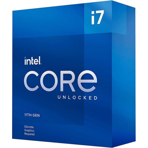 Intel 11th Gen Core i7-11700KF – 8 Cores & 16 Threads, 4.9 GHz Maximum Turbo Frequency, Dual-Channel DDR4-3200 Memory, 16MB Cache Memory, LGA 1200 Processor