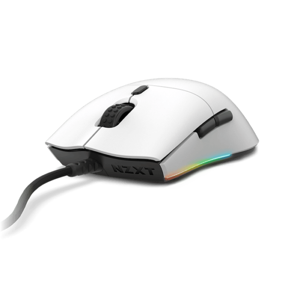 NZXT LIFT Ambidextrous Wired Gaming Mouse ,White
