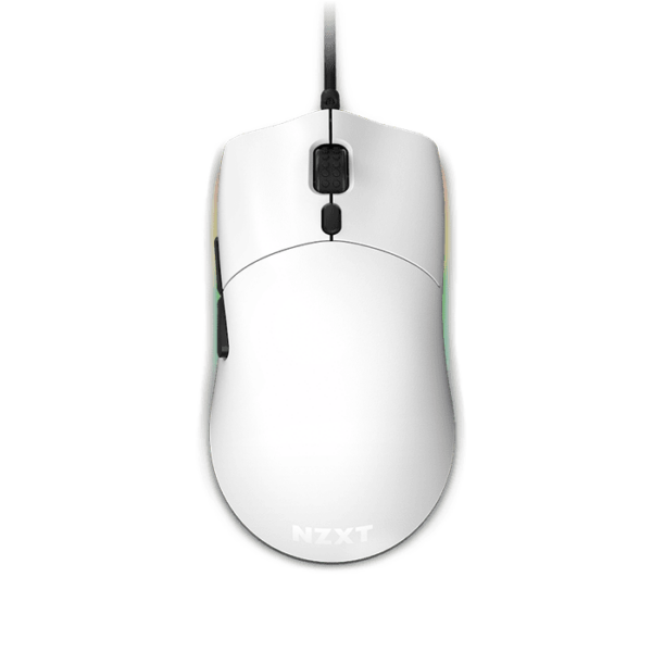 NZXT LIFT Ambidextrous Wired Gaming Mouse ,White