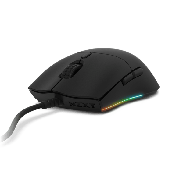 NZXT LIFT Ambidextrous Wired Gaming Mouse - Black