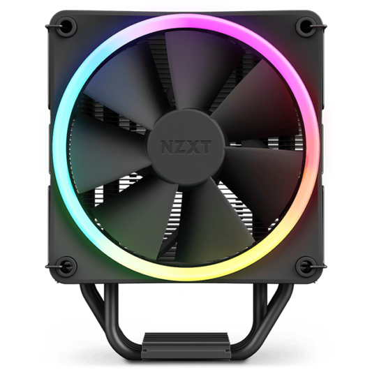 NZXT T120 RGB CPU Air Cooler with RGB, Intel 1700, 115X & 1200, AM5 & AM4, Black