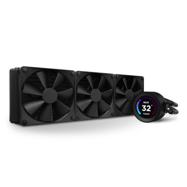 NZXT Kraken Elite 360, 360mm AIO Liquid Cooler with LCD Display