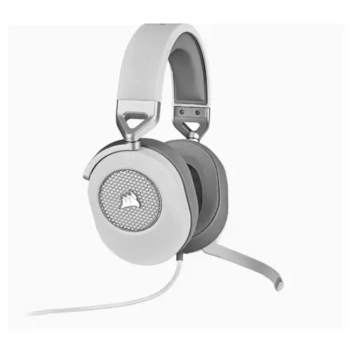 Corsair HS65 SURROUND Wired Gaming Headset - White