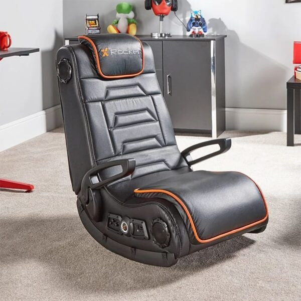 X Rocker Sentinel RGB 4.1 Stereo Audio Gaming Chair with Vibrant LED Lighting