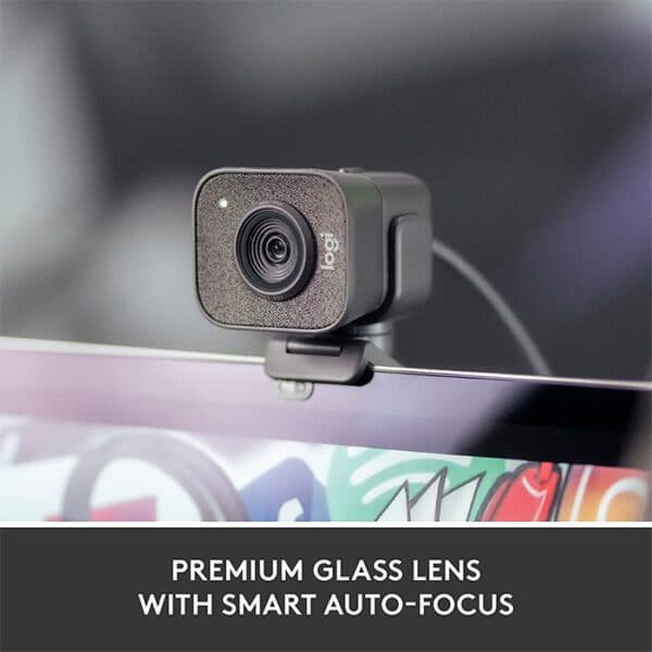 Logitech StreamCam Live Streaming Webcam GRAPHITE-USB-N/A-EMEA-8PK