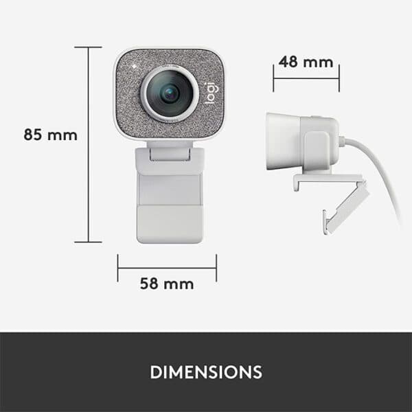 Logitech StreamCam Live Streaming Webcam – OFF WHITE-USB-N/A-EMEA-8PK