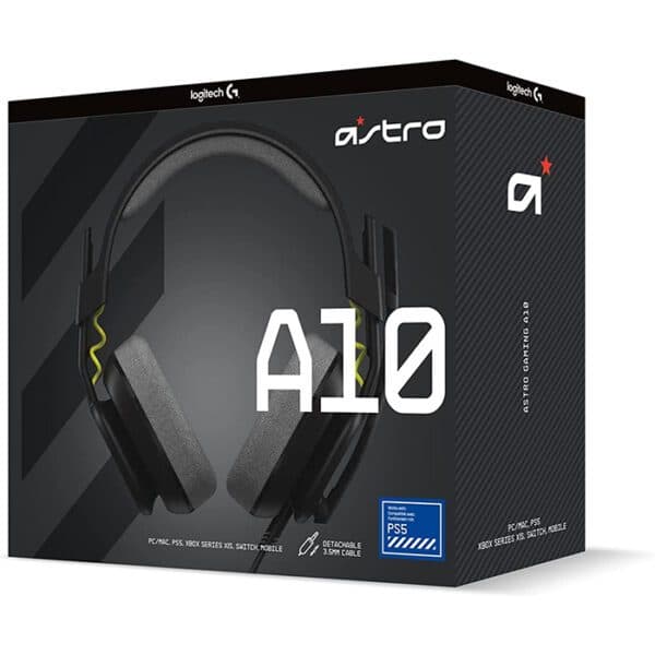 ASTRO A10 Gaming Headset Gen 2 Salvage Black Wired Headset – PS5