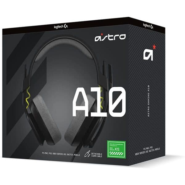 ASTRO A10 Gaming Headset Gen 2 Salvage Black Wired Headset – Xbox