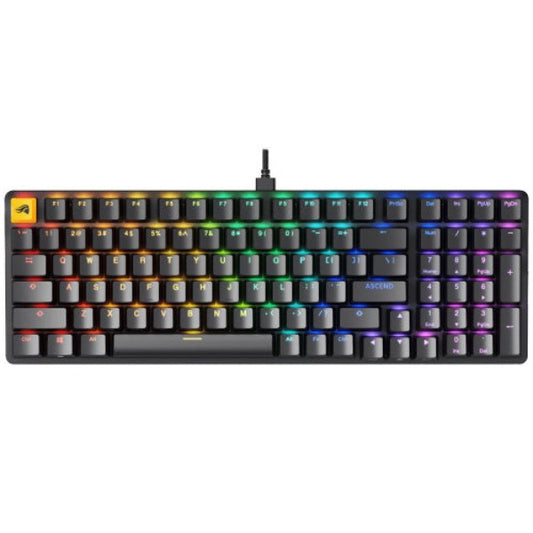 Glorious Modular Mechanical Keyboard 2 Fox Switches GMMK2 96% Full Size (Black) (GLO-GMMK2-96-FOX-B)