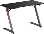 GAMERTEK Z-Desk Gaming Desk 120x60cm with Headset & Cup Holder