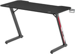 GAMERTEK Z-Desk Gaming Desk 120x60cm with Headset & Cup Holder