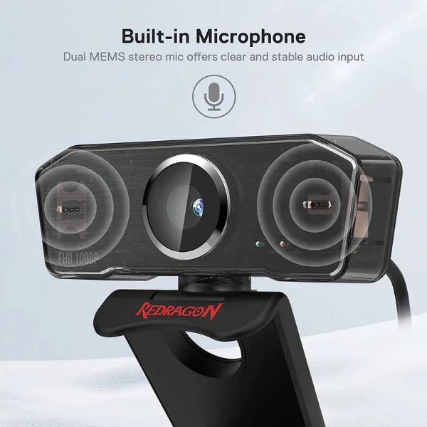 Redragon WebCam Hitman GW800 1080p