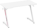 GAMERTEK Z-Desk Gaming Desk 120x60cm with Headset & Cup Holder