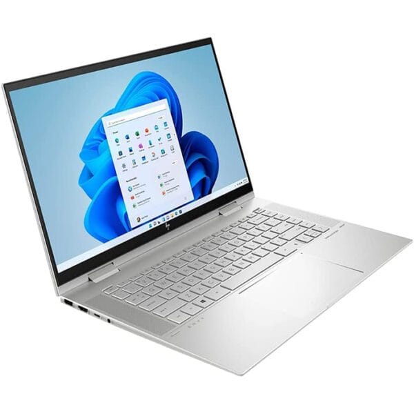 HP Envy X360 15-ES2003CA 2 IN 1 12th Gen, i7-1260P, 16GB, 1TB SSD, Intel Iris XE, Fingerprint, 15.6″, Touch, FHD X360, Silver, Eng Keyboard, WIN 11, with pen