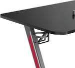 GAMERTEK Z-Desk Gaming Desk 120x60cm with Headset & Cup Holder