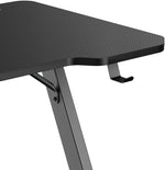 GAMERTEK Z-Desk Gaming Desk 120x60cm with Headset & Cup Holder