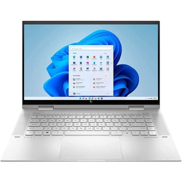 HP Envy X360 15-ES2003CA 2 IN 1 12th Gen, i7-1260P, 16GB, 1TB SSD, Intel Iris XE, Fingerprint, 15.6″, Touch, FHD X360, Silver, Eng Keyboard, WIN 11, with pen