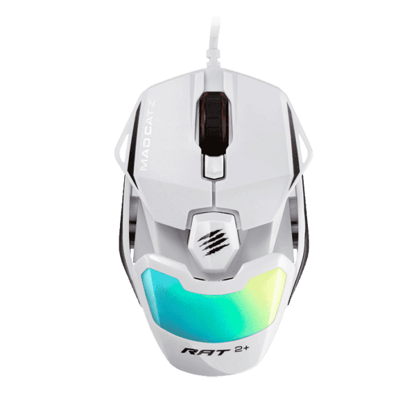 MAD CATZ R.A.T. 2+ Optical Gaming Mouse, White