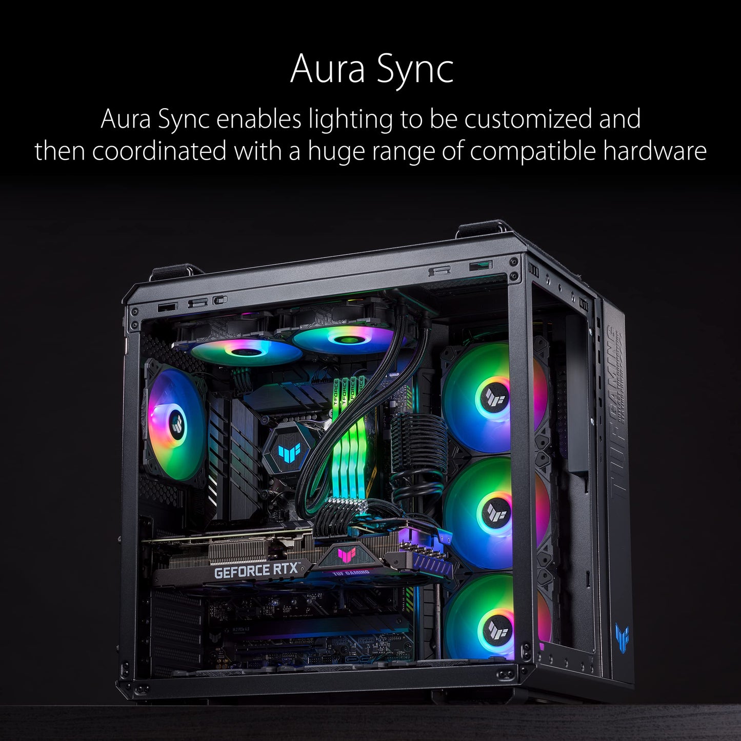 ASUS TUF Gaming TF120 ARGB 120mm PWM Case Fan - Single Pack