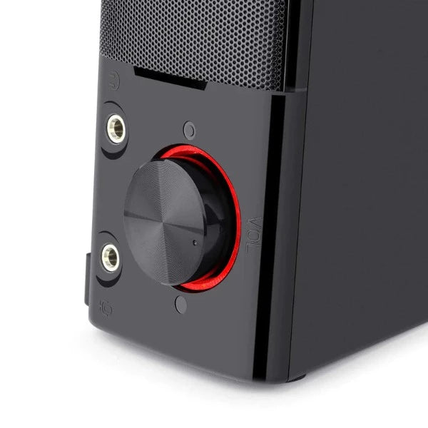 Redragon GS550 Orpheus PC Gaming Speakers, 2.0 Channel Stereo Desktop Computer Sound Bar