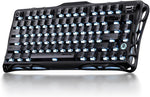GravaStar Mercury K1 75% Stealth Black Wireless Mechanical Gaming Keyboard