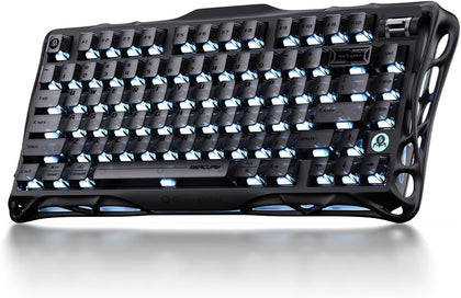 GravaStar Mercury K1 75% Stealth Black Wireless Mechanical Gaming Keyboard