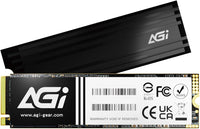 AGI 2TB PCIe Gen3 NVMe M.2 SSD – Up to 3200MB/s High-Speed Internal Storage