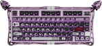 GravaStar Mercury V75 Pro Iron Purple 75% Hall Effect Magnetic Gaming Keyboard