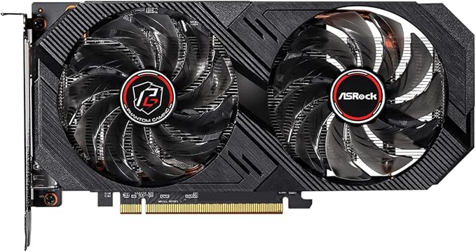 ASRock AMD Radeon RX 6500 XT Phantom Gaming D 4GB OC GDDR6 Graphics Card