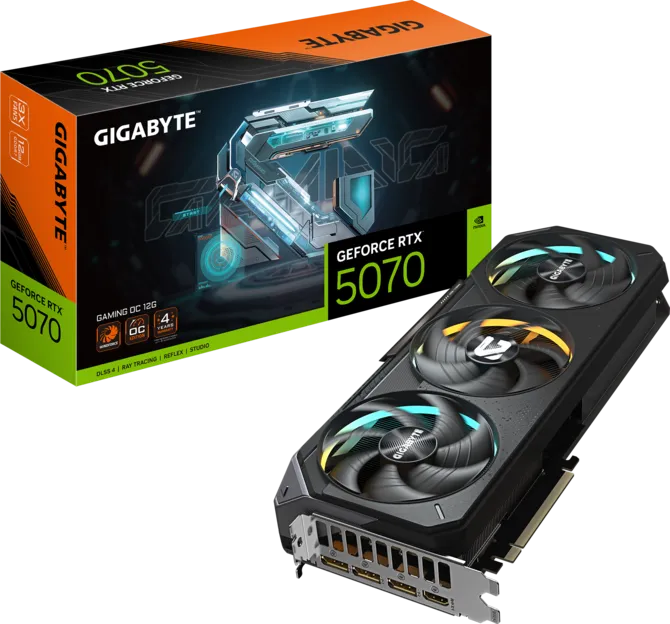 GIGABYTE GeForce RTX™ 5070 GAMING OC 12G Graphics Card