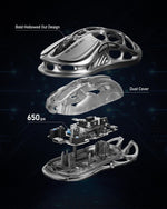 GravaStar Mercury M1 Pro Wireless Gaming Mouse – Gunmetal Gray